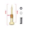 Carburetors Carb Kit Adjusting Air Screws Replacement Parts Durable Easy Grip Air Fuel Mixture Screw for CV Carburetor