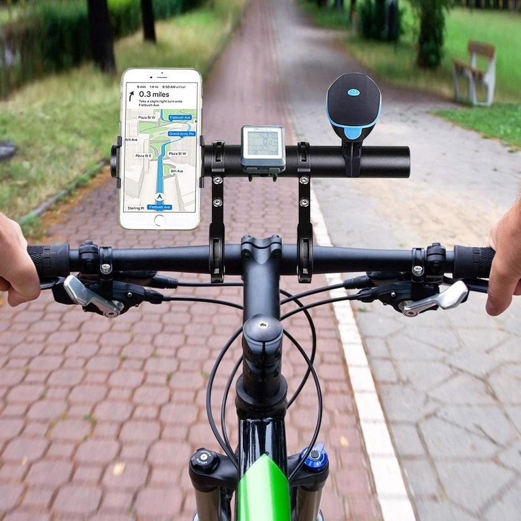 Bicycle Handlebar Extension 20cm Extended Extension Lightweight Accessory Bracket, Holder, Mount,