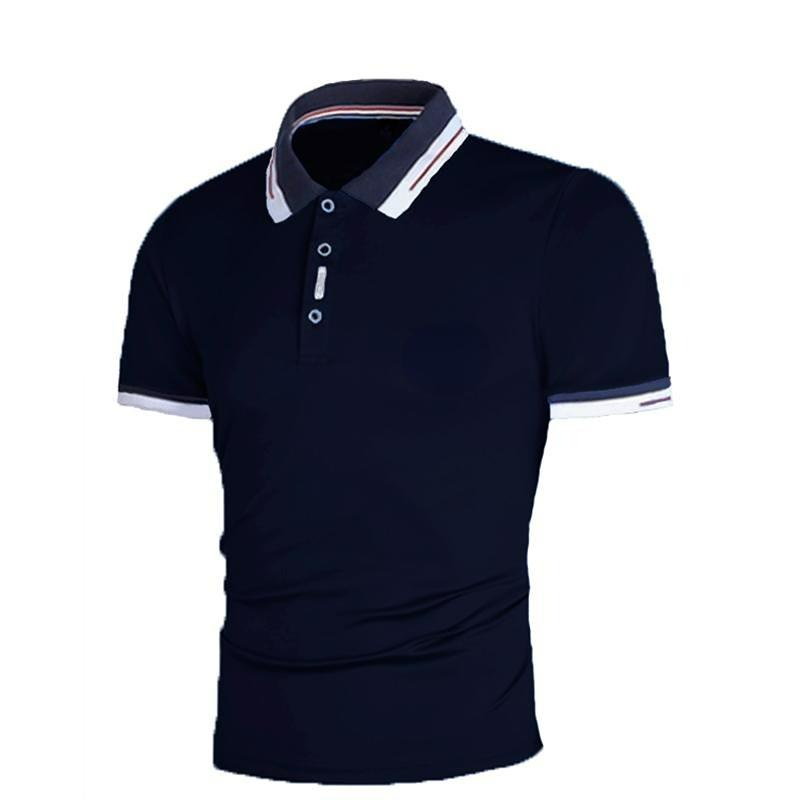 Summer New Crocodile Polo T-shirt Men's Sports Fashion Short-sleeved Loose Breathable Casual T-shirt Yasheng
