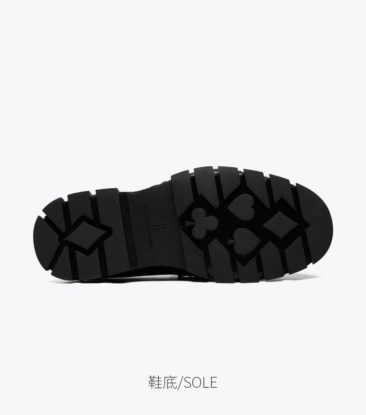 Men's Cowhide Leather Business Shoes with Thick Sole