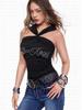 Trendy Y2K Sleeveless Letter Vest for Sexy Summer Style