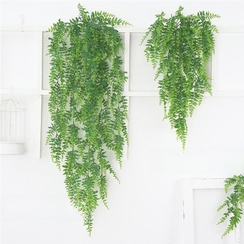 Plastic Wall Grass Hanging 122cm For Natureinspired Home And Office Decor