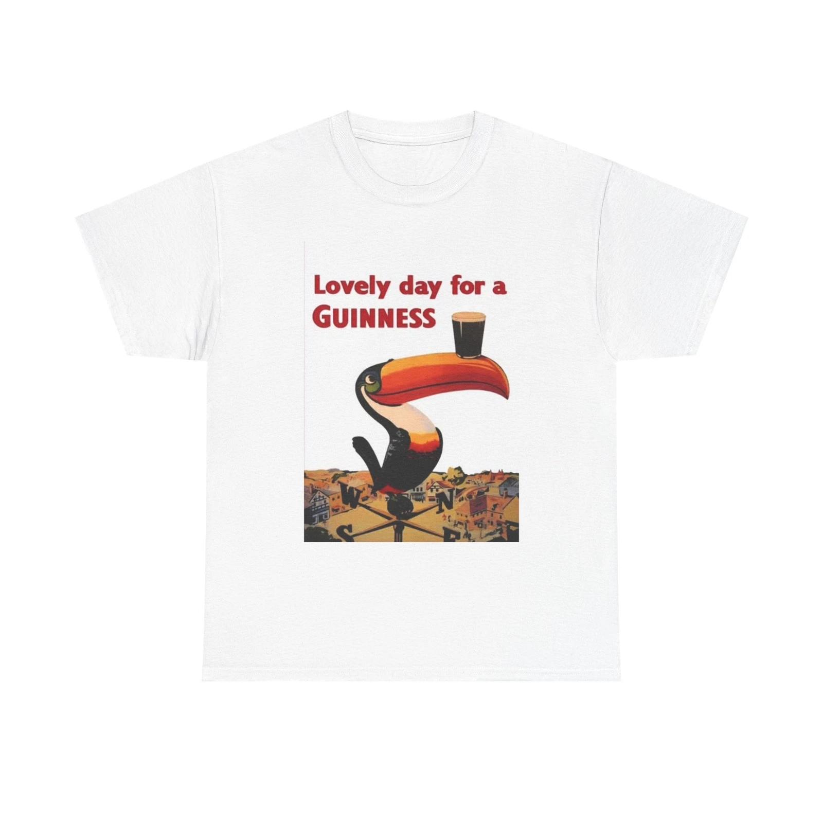 Men s and Women s T-shirts Lovely Day For A Guinness Graphic S
