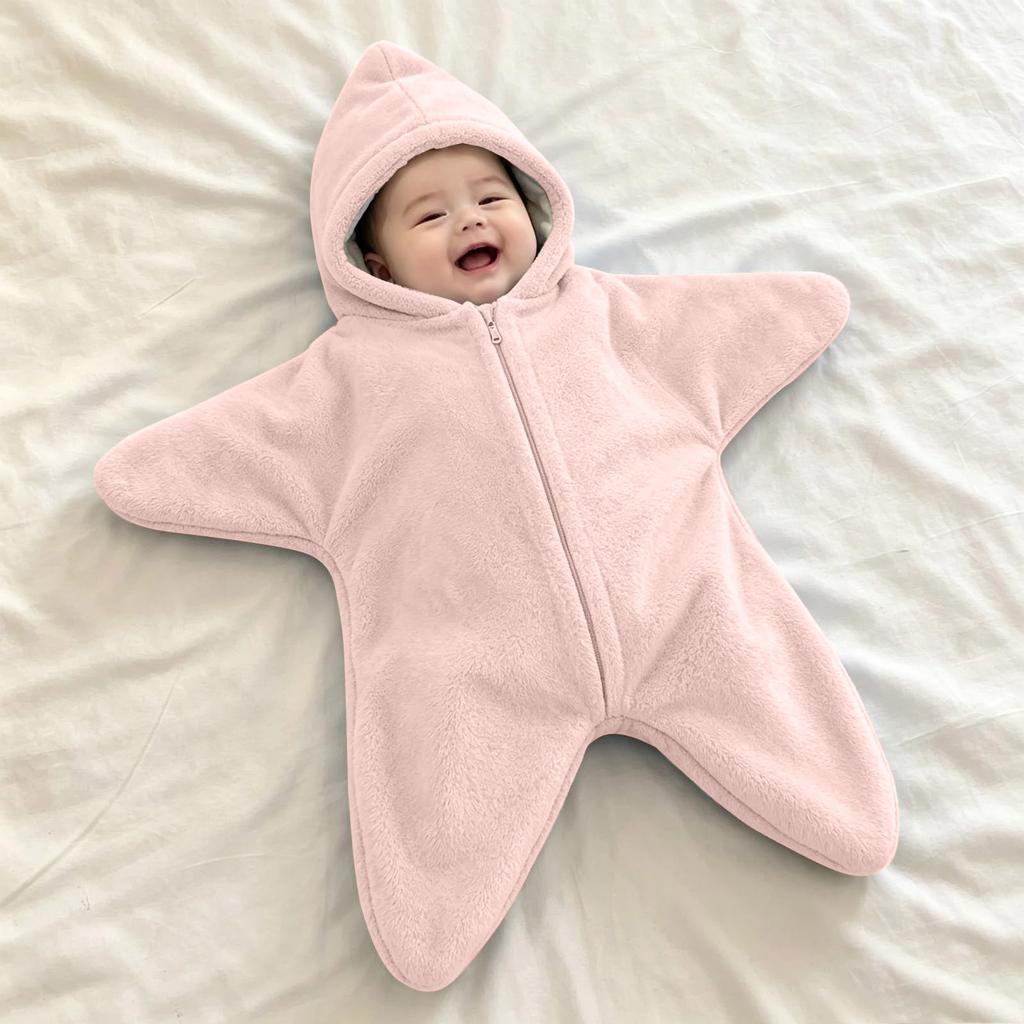 Baby Swaddle Sleep Sack, Thick -Startle Infant Wrap with for Newborns, Cozy Baby Sleeping Bag for Outdoor Use