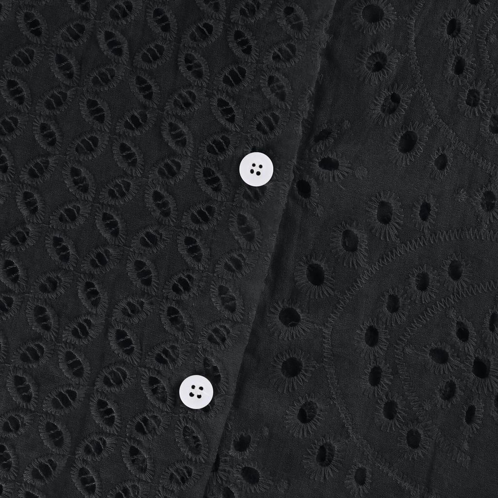 Women's Elegant Half High Neck Bubble Long Sleeve Pleated Fitted Blouse Top