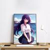 Anime O-Oshi No Ko Hoshino Ai Poster HD art muro adesivo impermeabile casa soggiorno bar decorazione