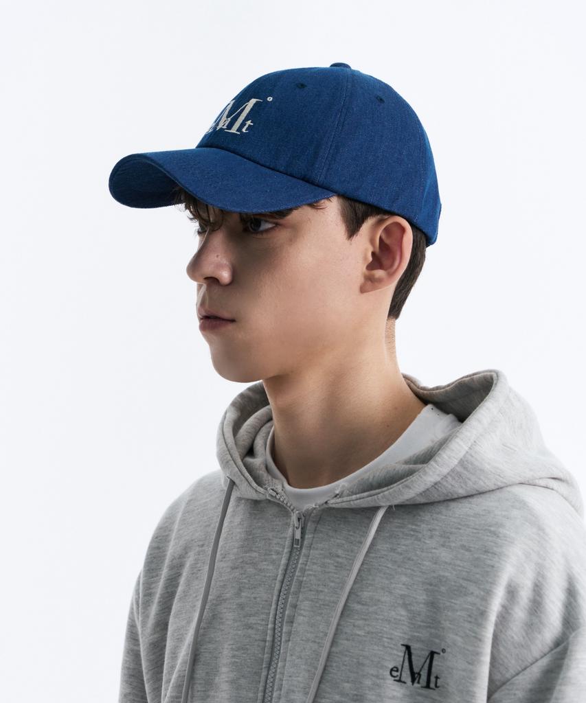 Mucent Signature Ball Cap (Medium Blue Mid Denim)