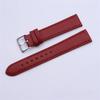 10mm/12mm/14mm/16mm/18mm/20mm/22mm/24mm Men Women PU Leather Solid Watch Band Belt Strap Watchband