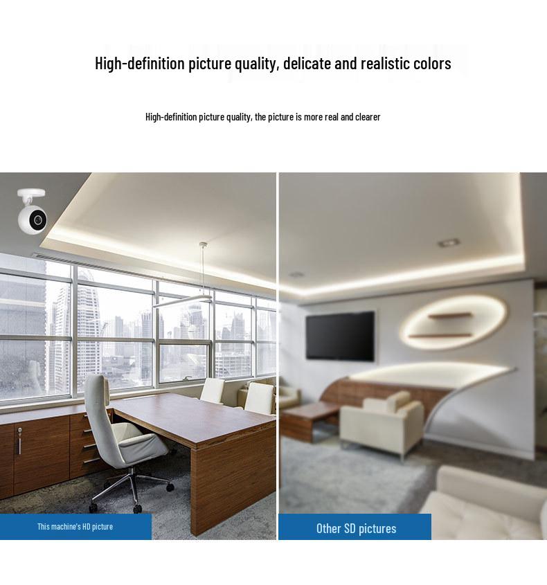 Spot Monitor Indoor Smart WiFi Camera with HD Infrared Night Vision