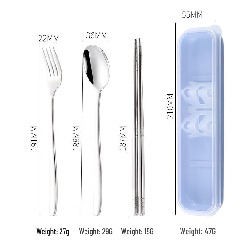 

Abay Portable 304 Stainless Steel Cutlery Set