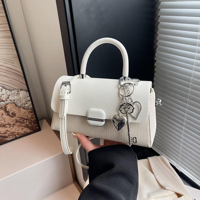 High-end women's bags New fashion niche design One shoulder messenger bag Small square bag