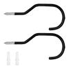 2Pcs Road Bike Wall Mount Hook Bicycles Hangers Heavy Duty Metal Hook Garage Organizer Bicycles Parking Buckle Enduring