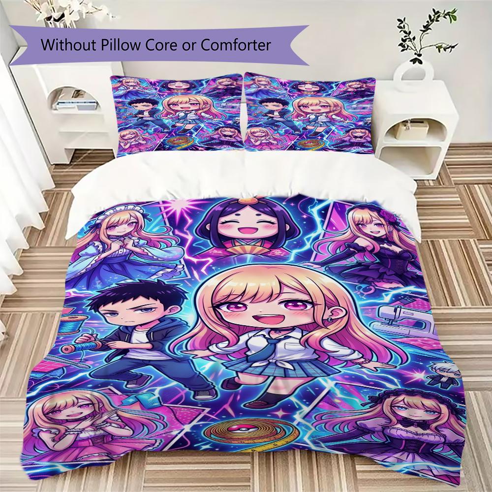 Stunning photos of the sea dream Pattern Bedding,Quilt Set Quilt Cover Pillowcase Home Birthday Gift (1 * duvet cover + 2 * pillowcase, without core) 135x200cm