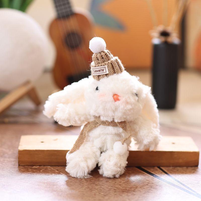 Cute Rabbit Doll Pendant With Pp Cotton Filling For Bag Decoration And Gifts