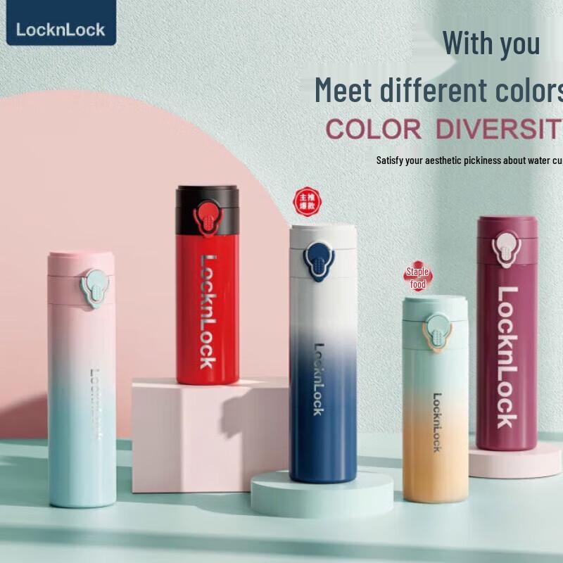 LOCK&LOCK Gradient Vacuum Insulated Water Bottle