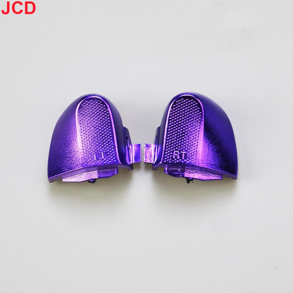

JCD1set For Xbox Series X S XSX XSS Controller Electroplated RB LB Bumper RT LT Trigger Button Middle Bar Holder Repair Parts фіолетовий