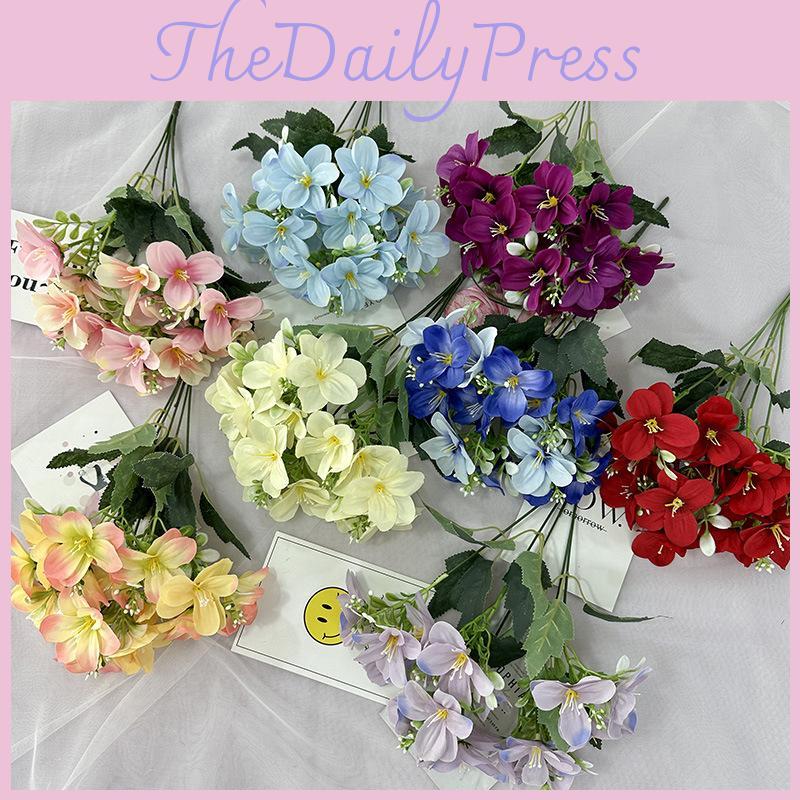 Artificial Flower Lily Wedding Hotel Restaurant Decoration Photography Props