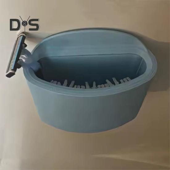 Recolector de cabello reutilizable con ventosa para baño, ducha, bañera y pared.