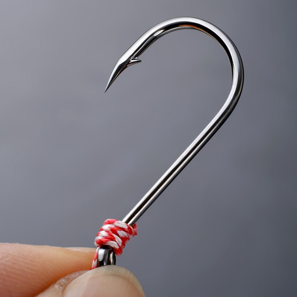 FTK 1/3/5/10pcs Saltwater Squid Lure Set, 5.83inch (approx. 14.8 Cm) Glow-in-the-dark Lure, Includes 2 X 6/0 Hooks with Squid-mimicking Lure