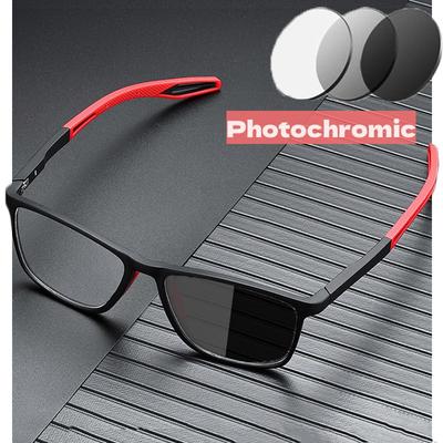 Sportowe okulary fotochromowe Vintage Unisex Elastyczne Outdoorowe Okulary przeciwsłoneczne UV Okulary Mężczyźni Kobiety Ultralekkie Okulary do bliży