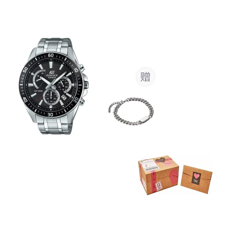 CASIO Men EDIFICE Black Watch EFR-552D-1AVUPR-
