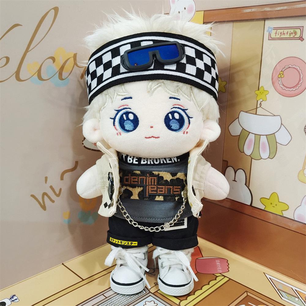 20cm Shi Kai Detective Academy Cotton Plush Doll - Original Star Festival Gift Figure