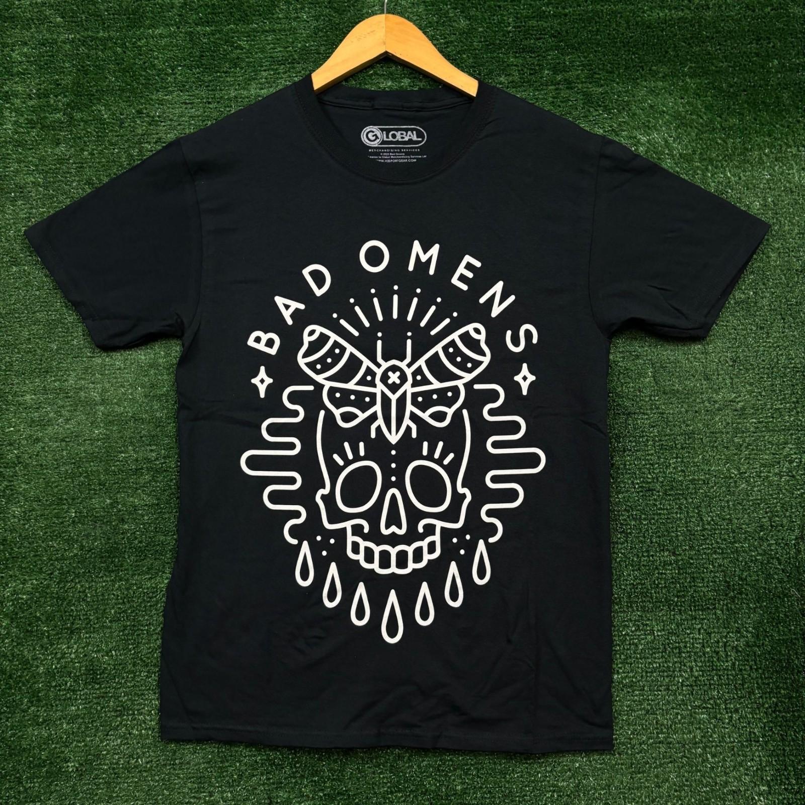 Bad Omens Night Moth Heavy Metal Band Size Small Unisex T-Shirt L