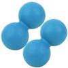 2Pcs Silicone Peanut Shape Yoga Training Muscle Relaxation Massage Ball Massagerblue Peanut Shape