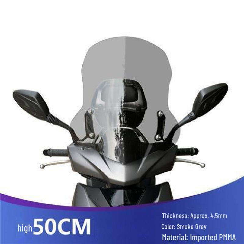 Haojue AFR125 HD Transparente Frontscheibe