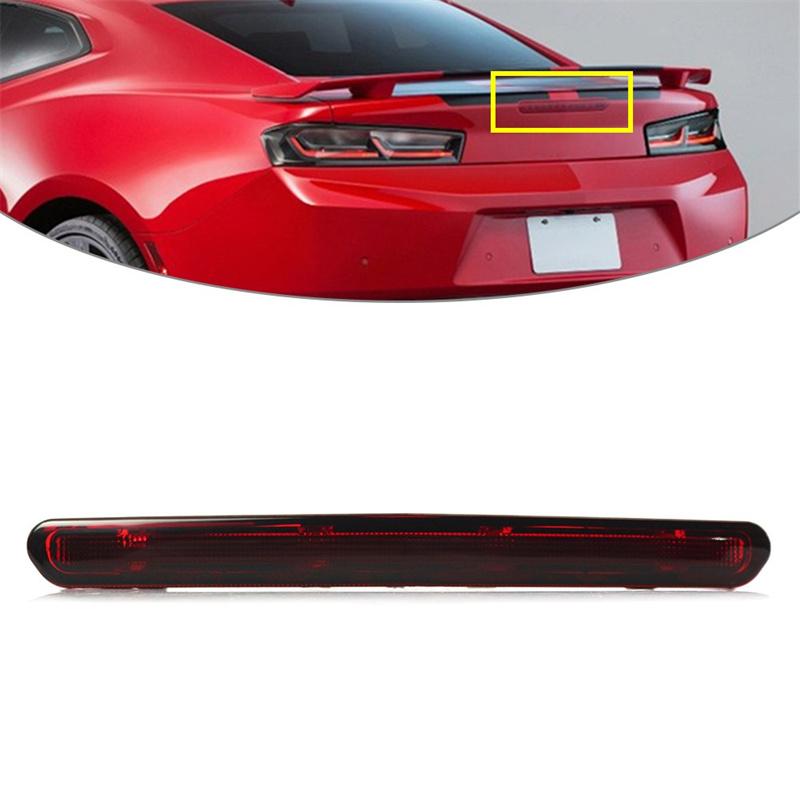 Светодиодный задний третий стоп-сигнал 3-й фонарь третий стоп для Chevrolet Camaro 2016+ Высокорасположенный Красный корпус Задний фонарь 84330249