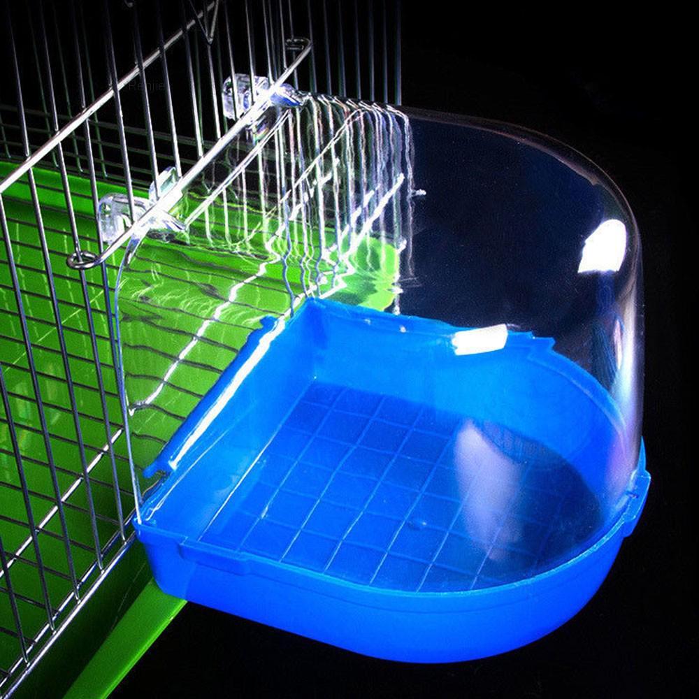 Maijiabao Plastic Bird Bath Bowl Cage Water Hanging Birdbath For