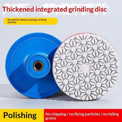 4 Step Diamond Polishing Pads Sharp Wear Resistant Fast Polishing For Stone Tile Grinding Surface Renovation