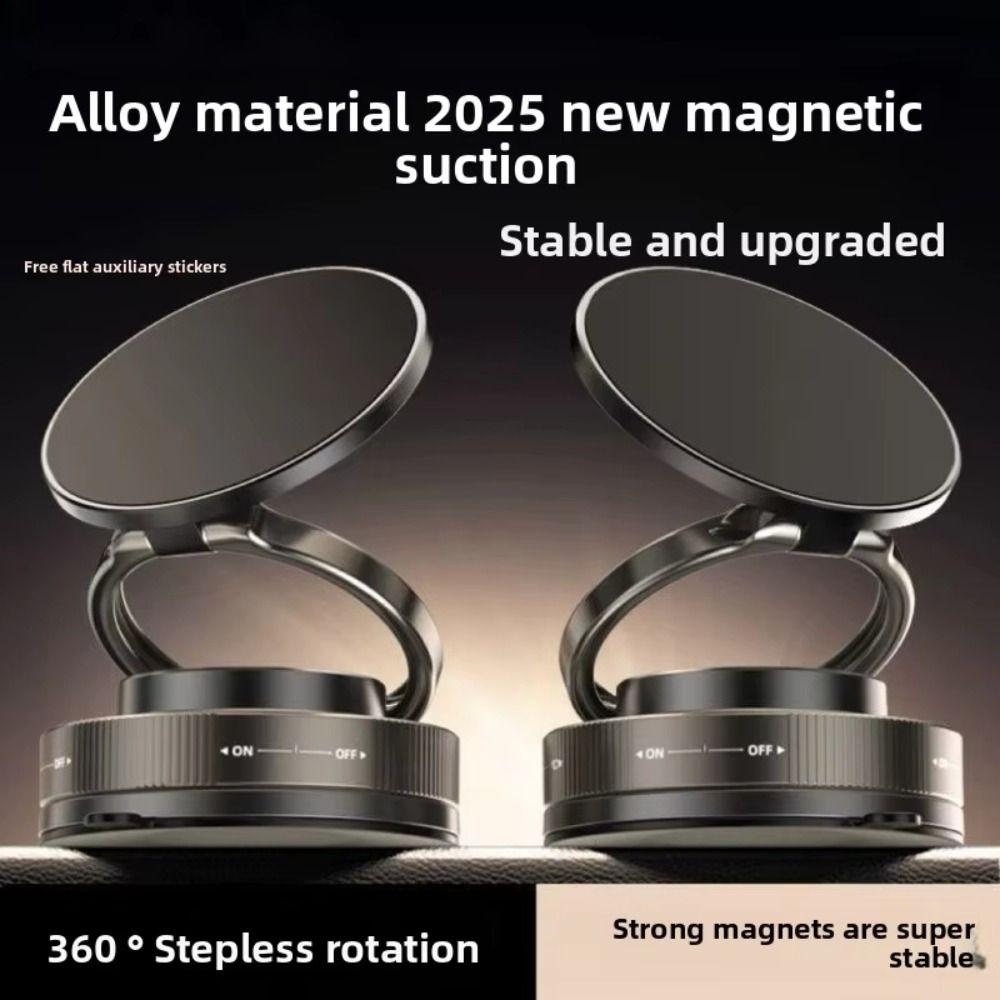 Foldable Magnetic Phone Holder Adjustable Car Phone Holder Portable Adsorption Bracket