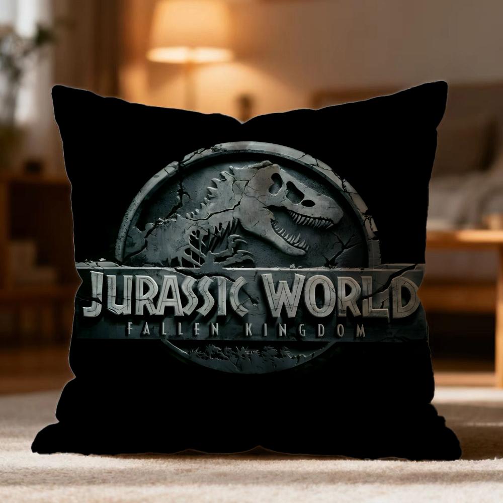 Hot JJurassic Worlder Cushion Cover Soft Washable Pillow Case Multi-Scene for Couch Bed Travel Office Use