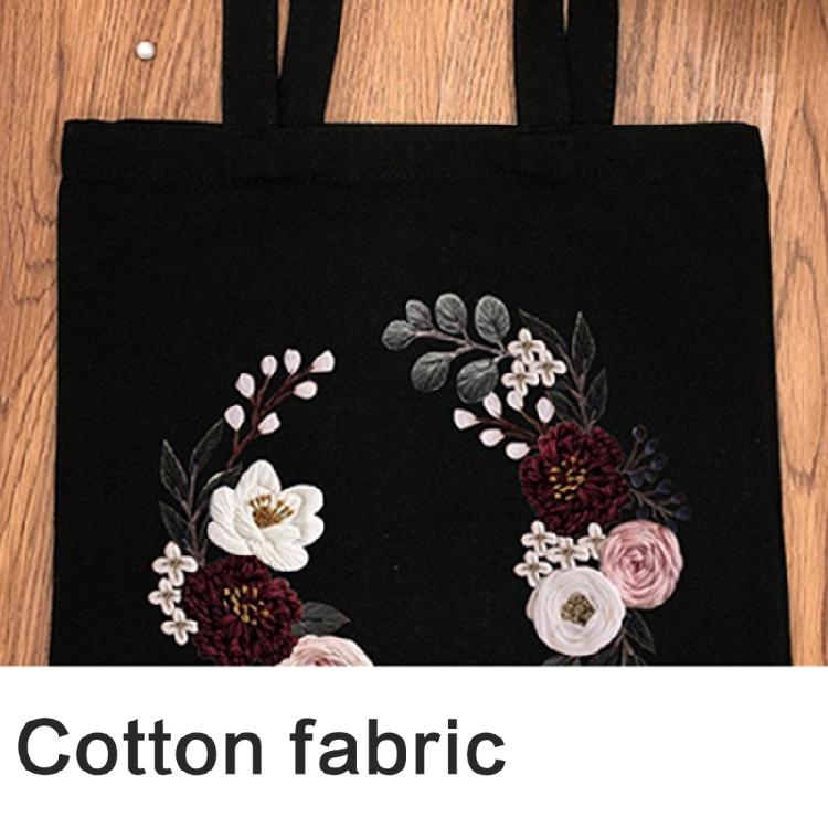 Canvas Bag Embroidery Kits Bag Crosses Stitching Kits Embroidery Starter Kits Embroidery Making Kits