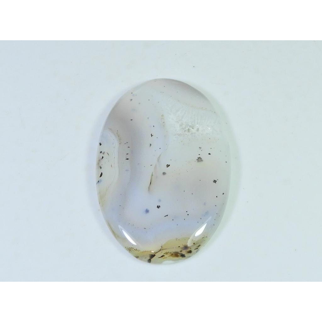 33X53X06MM Natural Montana Agate Oval Shape Cabochon Loose Gemstone 92Cts. B-299