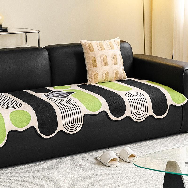 Special-Shaped Sofa Cushion Universal In All Seasons  New Non-Slip Seat Cushion Leather Sofa Cushion Irregular Cover Cloth Towel Cover