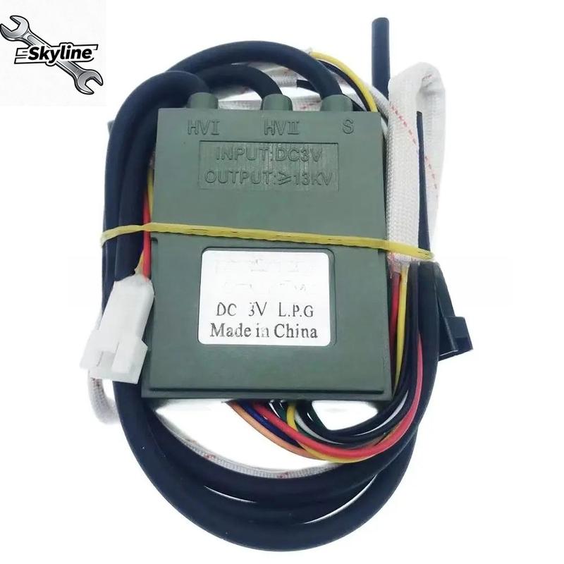 8pcs 15 Wires Model 1568 Universal DC 3V Gas Stove Double Ignition with Temperature Control and Display Pulse Igniter