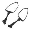 Universal Motorcycle Rear View Mirrors Shatter Proof 360 Deg Adjustable Wide View with M8 M10