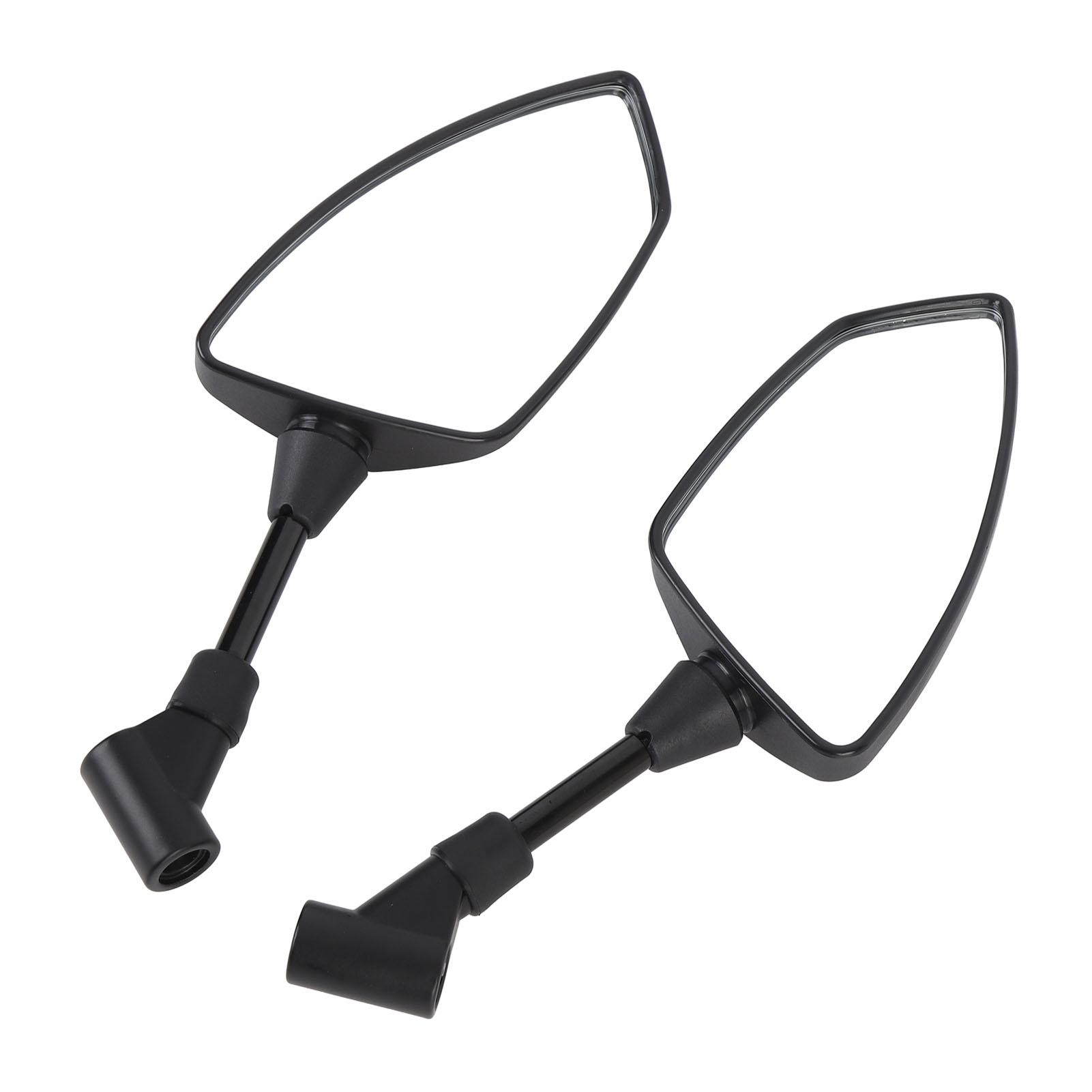 

Универсальные мотоциклетные зеркала заднего вида Небьющиеся 360° регулируемые Широкий обзор с M8 M10