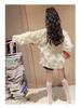 Girls' Fashionable Handmade Tassel Sweater - Autumn/Winter 2025 Collection