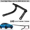 Car Wiper Arm Black Right Passenger Side For BMW E60 E61 E63 E64 61617185366 Car Accessories