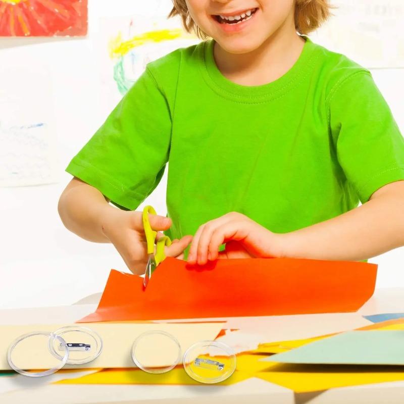 10/30/50 STUKS Ronde Badge Maakset DIY Speldknop Benodigdheden voor Aangepaste Broches Naamplaatjes Cosplay Evenement Feest Knutselmaterialen