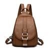 Women'S Breast Bag Simple And Simple Women'S Backpack Casual Soft Leather Large Capacity Women'S Backpack
