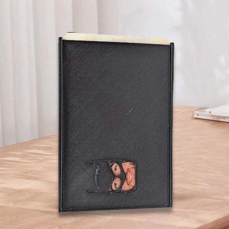 Hero-ID-Geldbörse für Männer und Frauen, stilvolles Superhelden-Design, mehrere Kartenfächer, Bargeldfach und kultiges Logo, Geschenk für alle