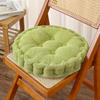 Thickened Tufted Seat Cushion Solid Color Sofa Cushion Seating Pillow Floor Cushion  Student