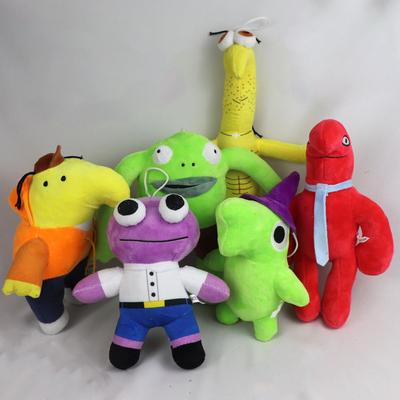 28cm Peluche Giocattoli Smiling Friends Sig. Rana Bambini Bambola di Pezza Giocattolo Carino e Affascinante Decorazione per la Casa Bambola Regali Giocattolo Smiling Friends progettato per