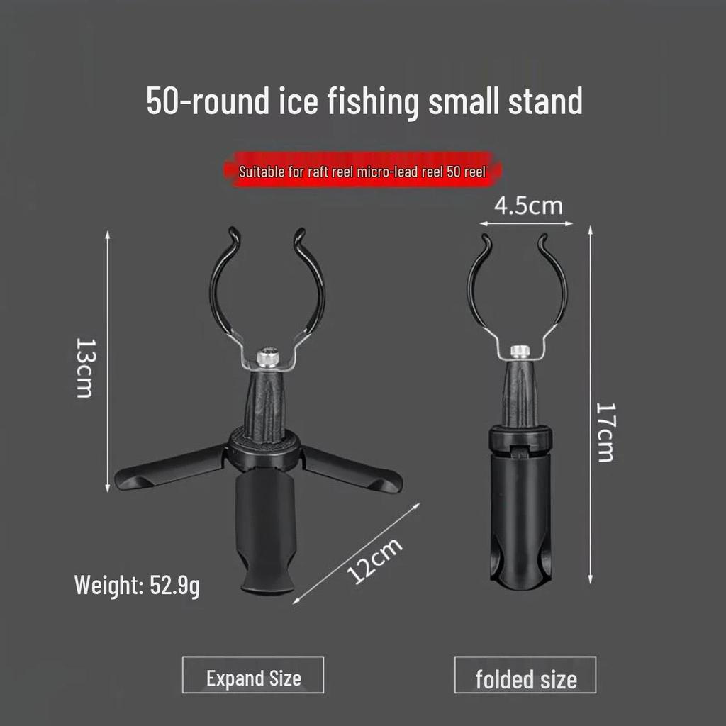 Portable Folding Ice Fishing Rod Holder 5060 for Winter Fishing