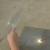 Lente di Fresnel Ottica PMMA Grande Lunghezza Focale 330mm Concentratore Solare Ingrandente 330mm Dimensioni Carta di Credito Righello Lente d'Ingrandimento