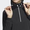 Adidas Ultimate365 Tour Wind.Rdy Fleece Hoodie Solid Logo Hooded Long Sleeve Jacket Women Jacket Black IK7189